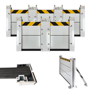 Fournitures de sécurité d'urgence Barrière d'eau anti-inondation Panneau de barrière anti-inondation Baffle de protection murale Barrière anti-inondation en aluminium - Product Image 1