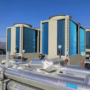 Sistema enfriador de agua Aire acondicionado Enfriador refrigerado por agua industrial refrigerado por aire Ac Hvac