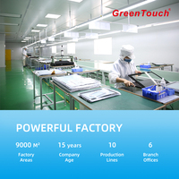 Marco de pantalla táctil Multi IR GreenTouch de 70 pulgadas, pantalla táctil infrarroja interactiva industrial con accesorio multi IR