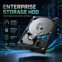 Hard Disk Server Enterprise 20TB 3.5 Inch SATA 6Gb/s 7200RPM 512MB Cache WUH722020BLE6L4 untuk Array Penyimpanan Cloud Hyperscale