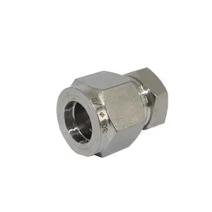 high pressure twin ferrules stainless steel compression plug