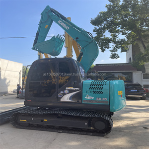 Kobelco มือสอง SK75เครื่องขุดขนาดเล็ก2023รุ่นที่มีเครื่องยนต์เดิมประสิทธิภาพที่เชื่อถือได้80KW ปั๊มไฮดรอลิกและมอเตอร์ - Product Image 6