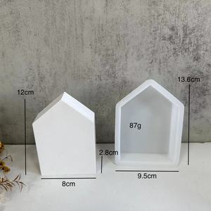 HY 3 tailles maison béton <span class=keywords><strong>moule</strong></span> <span class=keywords><strong>pour</strong></span> la maison bricolage béton ciment <span class=keywords><strong>Jesmonite</strong></span> Raysin résine époxy coulée <span class=keywords><strong>moule</strong></span> maison de noël - Product Image 3