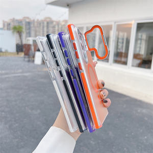 <span class=keywords><strong>Funda</strong></span> de teléfono a prueba de golpes magnética con carga inalámbrica Chameleon Design <span class=keywords><strong>para</strong></span> Samsung S25 <span class=keywords><strong>Ultra</strong></span> S24 + S23Luxury TPU Material Camera Stand - Product Image 6