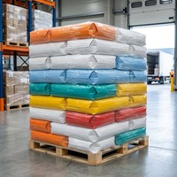 Sac de stockage robuste en PE haute intensité, résistant à l'usure, pour l'emballage de produits chimiques, d'engrais et d'aliments pour animaux
