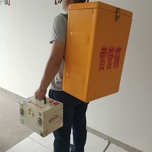 Yellow <b>Plastic</b> Detonator <b>Box</b> Rectangular Hinged <b>Stacking</b> Storage For Mining Explosive Transport - Product Image 4