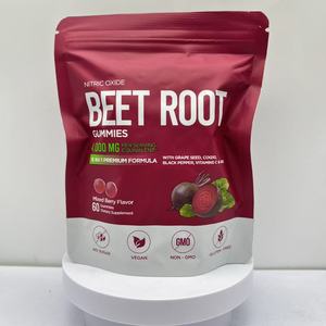 Gomitas de Remolacha 8 en 1 con CoQ10, Extracto de Remolacha, Extracto de Semilla de Uva y Pimienta Negra, Vitaminas C y B12, L-Arginina y L-Citrulina - Product Image 1