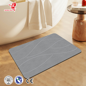 <span class=keywords><strong>Tappetini</strong></span> da Bagno in Terra di Diatomite, Moderni e ad Asciugatura Rapida, Assorbenti, Antiscivolo e Impermeabili - Product Image 5