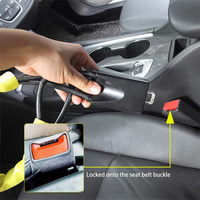 Verrouillage universel antivol de voiture pour la prévention du vol de voiture Verrouillage du volant avec 3 clés pour véhicules