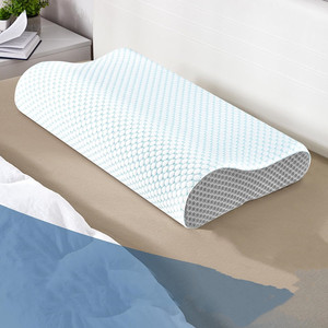 Almohada de espuma viscoelástica personalizada con gel refrigerante para aliviar el dolor, almohada <span class=keywords><strong>cervical</strong></span> ergonómica para dormir - Product Image 6
