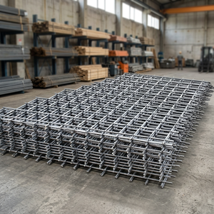 Maille de renforcement CX-REINFORCING MESH, acier de haute qualité, trous carrés de 200 mm, 150 mm, 6 m, maille de fil de fer soudé pour les constructions - Product Image 3