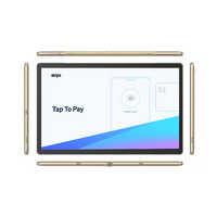 Tablette de restaurant certifiée CE Tablette NFC 14 pouces sous l'écran Tablette Tap to Pay 6GB + 128GB Android NFC Tablet PC Avec support de table