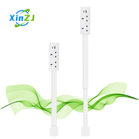 Adaptador de Viaje Universal Tipo UK XZJ, Enchufe Extensor de Tomacorriente Eléctrico 180 °   Carga Rápida Giratoria
