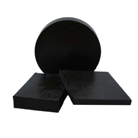 Coussin en caoutchouc laminé circulaire Dia. Coussin en caoutchouc élastique anti-vibrations 250 mm x 52 mm pour l'isolation des vibrations des équipements mécaniques