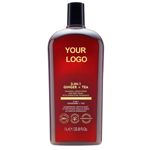 Etiqueta privada Tratamiento del cabello Reparación del crecimiento Calmar el cuero cabelludo seco Planta natural Jengibre Champú para dañar el cabello - Product Image 1