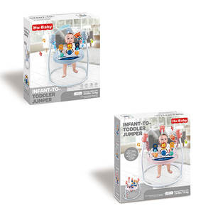 多機能赤ちゃんジャンプチェアウォーカースイングバウンサーロッカー音楽吊り下げ式ぬいぐるみ幼児運動ジャンパーシート - Product Image 3