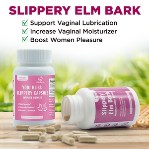 Cápsulas de Olmo Resbaladizo Chinaherbs al por Mayor, Cápsulas Yoni Bliss para Apoyo Vaginal, Nutrición y Humectación, Suplementos Herbales - Product Image 3