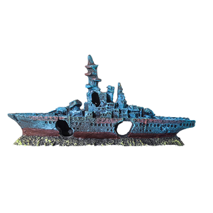 USMILEPET <span class=keywords><strong>Best</strong></span> Seller Resina <span class=keywords><strong>Aquarium</strong></span> Shipwreck Decoração Artificial para <span class=keywords><strong>Aquarium</strong></span> Paisagismo Ornamento <span class=keywords><strong>Fish</strong></span> Tank Decoração - Product Image 1