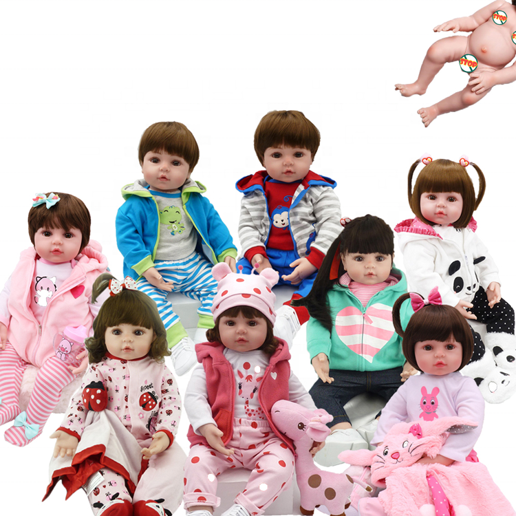 Lifereborn 47cm realistic rebirth doll lifelike baby Wholesale toy for child gifts 100% silicone child doll