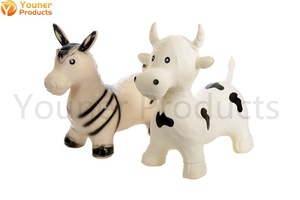 Caballo inflable de gran tamaño para niños y adultos, juguete hinchable de ANIMAL SPACE HOPPER XL - Product Image 4