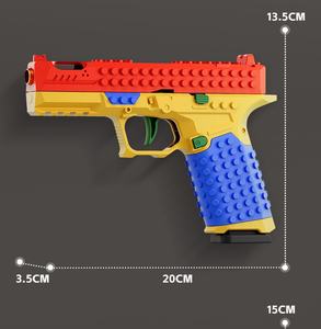 Pistola de juguete de balas blandas Dropshipping Shopify, kit de ensamblaje de bloques de construcción para niños y adolescentes con soporte de exhibición - Product Image 6