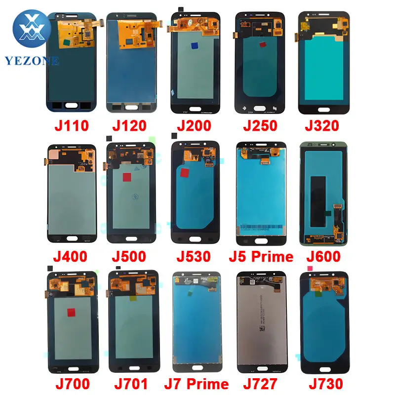 Yezone Professionele Lcd Display Voor Samsung J1 J2 J3 J4 J5 J6 J7 J730 Service Pack Lcd