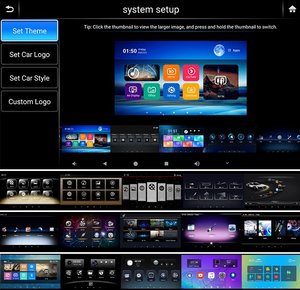 11.6 ''14 ''xoay hỗ trợ 4K xe trở lại chỗ ngồi Android 13 taxi quảng cáo Wifi gương liên kết tựa đầu màn hình USB Stereo - Product Image 5