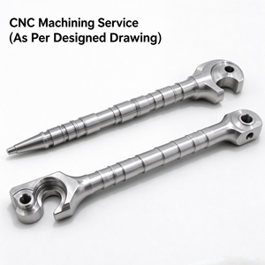 Tige de commande de changement de vitesse spirale CNC pour la course, bielle de connexion OEM en acier inoxydable, tige de traction à fourche légère pour commande de transmission - Product Image 1