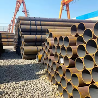 Tuyaux en acier au carbone en promotion ASTM A106 Q235 Q195 Q355, tubes sans soudure en acier à faible teneur en carbone noirs pour la construction