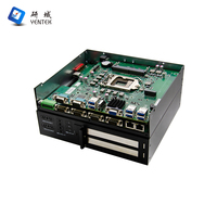 Computadora Industrial Intel LGA1151 con Ranuras PCIe X16 X8, Windows 10/Linux, 6 RS232 485 COM, 2 LAN, 3 Años de Garantía, PC Industrial Integrado