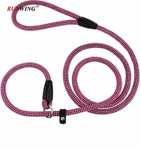 Nylon Leash Nylon Dog Slip Leash Durable Dog Slip Climbing Rope Lead Custom Design