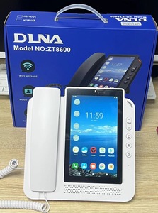 Téléphone de bureau intelligent Android DLNA 7" ZT8600, point d'accès Wi-Fi, écran tactile, téléphone <span class=keywords><strong>filaire</strong></span> <span class=keywords><strong>avec</strong></span> <span class=keywords><strong>carte</strong></span> <span class=keywords><strong>SIM</strong></span> - Product Image 3