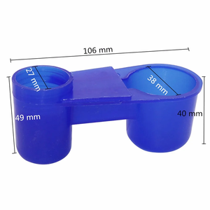 Bouteille d'eau pour oiseaux, 500 pièces/lot, pour animaux <span class=keywords><strong>de</strong></span> compagnie, pigeons, colombes, perroquets, hamsters, cailles, fontaine à boire pour oiseaux - Product Image 5