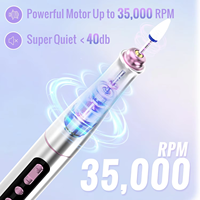 Vantrend Beauty Nagelboorpen Geborsteld 35000 RPM Professionele Nagelvijl Verwijderaar Acryl Gel Manicure Pedicure Salon Thuisgebruik