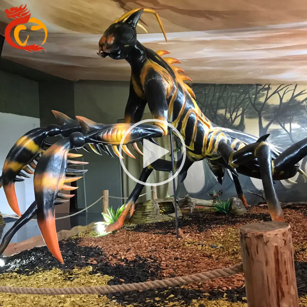 نماذج محاكاة حشرات للأطفال من Chuangying, نماذج حشرات بآلية واقعية بمقاس كبير متحركة وحجم كبير
