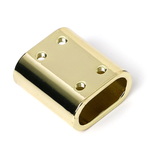 Accessoires et composants métalliques : Attaches pour cordes à double trou, sangles réglables, clips coulissants pour cordes, embouts de cordes pour laisses de chien - Product Image 2