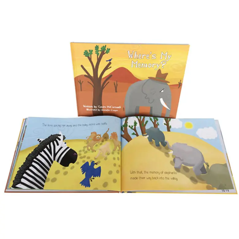 Großhandel farben tiere hartfaserplatten kinder bücher druck kinder englisch geschichte bücher druck 3d bücher druck für kinder