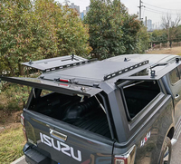 Couvercle de Tonneau étanche manuel de haute qualité Next Gen Raptor Auvent pour 2013 Isuzu Dmax Camper Shell Pickup Bed Hardtop