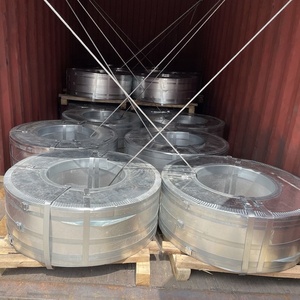 G20 G90 55 мм 65 мм 75 мм оцинкованная упаковочная лента Gi стальная катушка полосы Горячая окунутая оцинкованная стальная полоса рулоны цена - Product Image 5