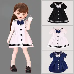 Klasik JK Sailor kostüm için 1/6 ölçekli BJD bebek 12 inç bebek 30 cm bebek