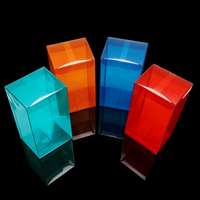 Boîtes cadeaux personnalisables en plastique PET/PVC/PP transparentes et colorées avec gaufrage, écologiques, disponibles en OEM/ODM, emballage Guangdong