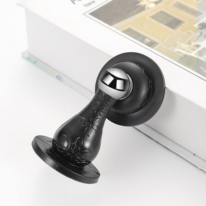Tope de puerta de silicona con imán potente para montaje en suelo, para puertas de madera, silencioso y resistente a impactos - Product Image 2