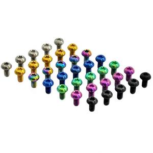 SDpsi bu lông xe đạp Titan m5x10 m5x12mm GR5 TC4 vít phanh đĩa đầu T25 ốc vít trục quay xe đạp inch & số liệu - Product Image 2