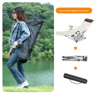 Silla Plegable de Jardín para Exteriores, Portátil, Ultraligera, de Acero Inoxidable y Tela Oxford, Diseño Victoriano, para Camping, Pesca y Playa - Product Image 4