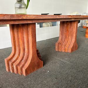 Tables consoles modernes de <span class=keywords><strong>luxe</strong></span> en marbre - Meubles de décoration intérieure en pierre naturelle, table <span class=keywords><strong>console</strong></span> unique et mince pour l'entrée, <span class=keywords><strong>extensible</strong></span> - Product Image 2