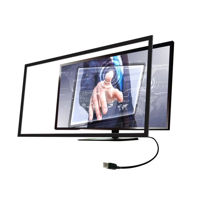 43 Inch Infrared Touch Screen Frame Multi-touch Panel IR Touch Frame Overlay Kit for Smart TV