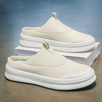 Chaussures décontractées pour hommes, respirantes, en mesh, confortables, légères, pour la marche