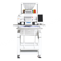 Nouvelle machine à broder informatisée à tête unique à grande vitesse 400*600 mm, 12/15 aiguilles, écran tactile 10 pouces, garantie de 3 ans pour les t-shirts