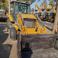 Bekas Caterpillar 420F Excavator Backhoe dengan mesin Motor & pompa 102 HP 1.38m Bucket untuk pengembangan tanah bergerak Tanah