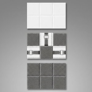 Carreaux muraux émaillés en céramique numérique de qualité supérieure 300x450mm, bleu clair et bleu ciel, beau design de la société indienne - Product Image 6